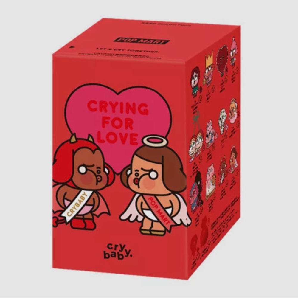 New Confirmed -stolen heart Cry Baby Crying for Love Box 100% authentic pop mart